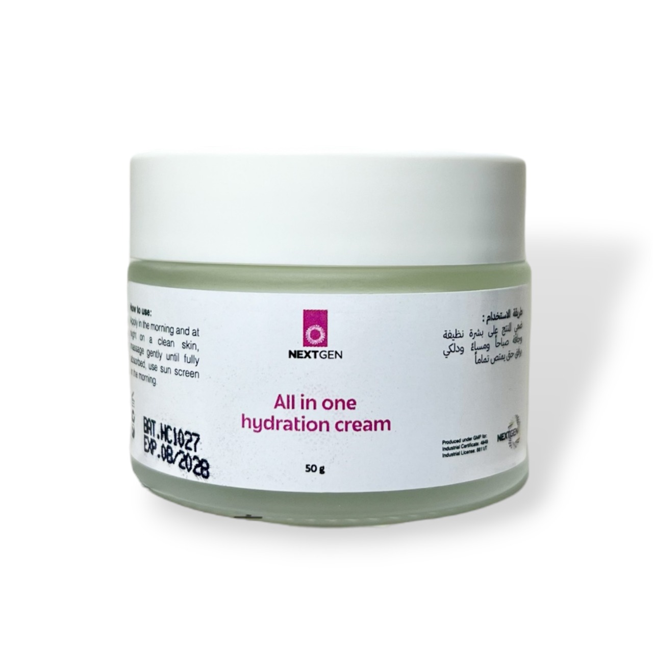 All in one Hydration cream